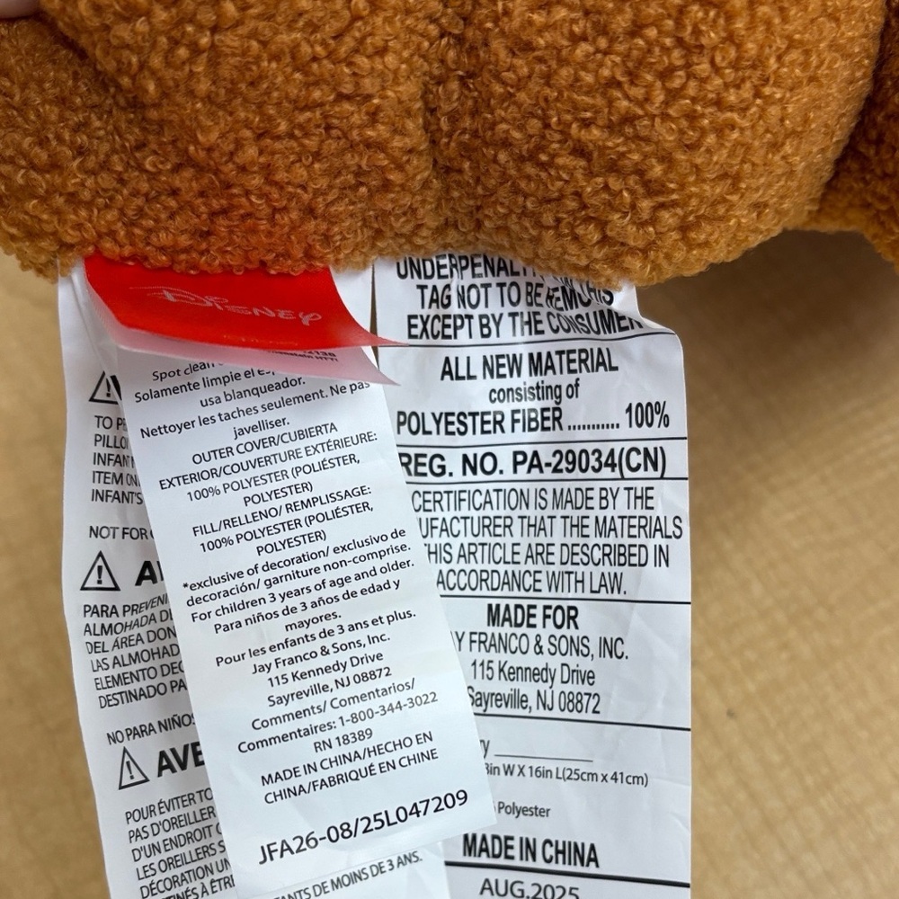 Disney Gingerbread Plush Minnie Mouse - Picture 5 of 7